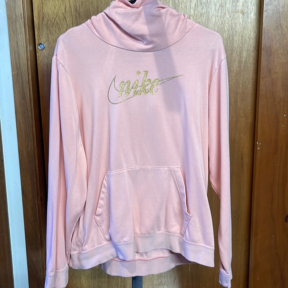 Crowl nike pink hoodie